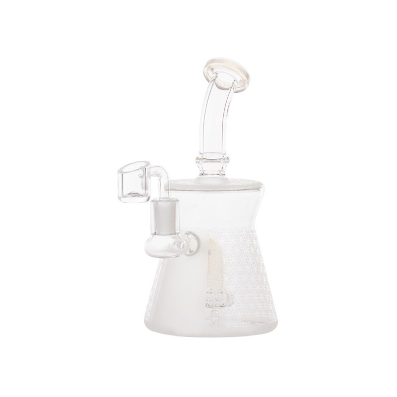 Olie Bong Amsterdam 20cm Hvid