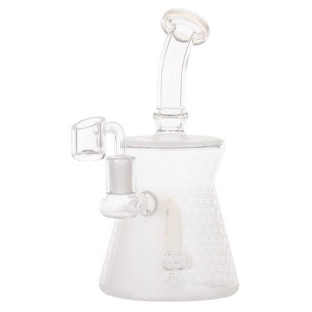 Olie Bong Amsterdam 20cm Hvid