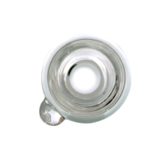 Glas Bong Hoved Pumpkin 18.8mm Klar