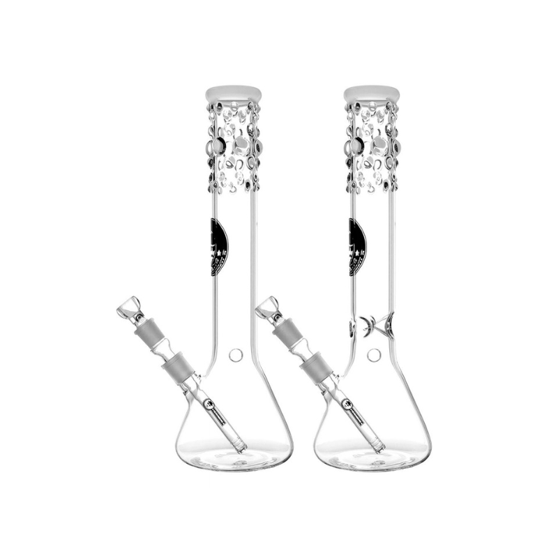 Heisenberg Glas Bong Bubble 40cm