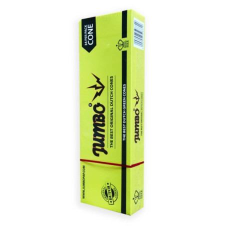 Jumbo Grøn Cones King Size 34stk