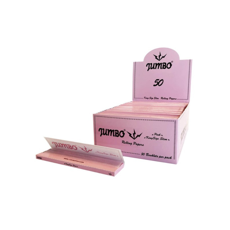 Jumbo Pink Kingsize Slim