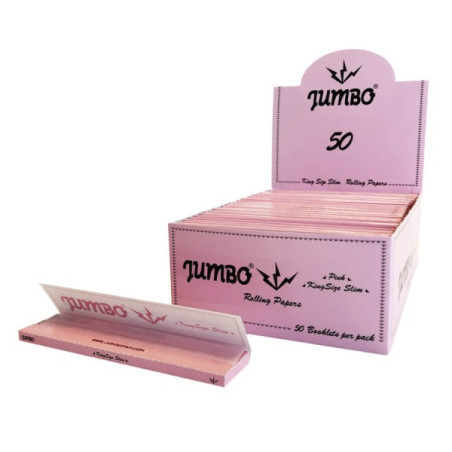 Jumbo Pink Kingsize Slim