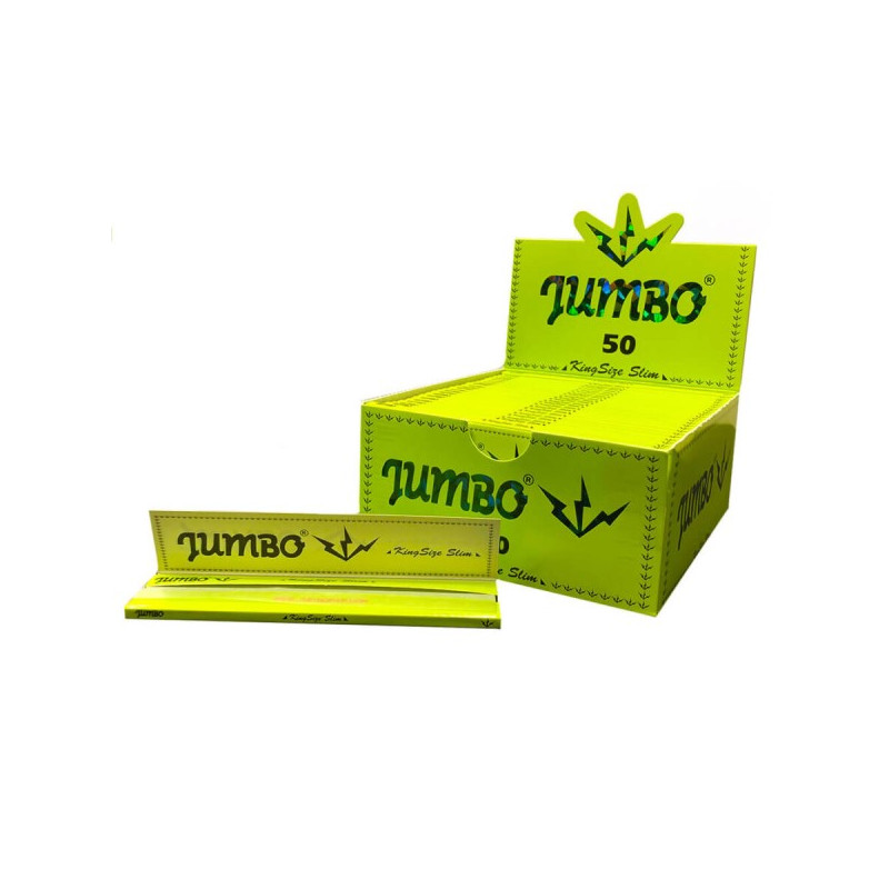 Jumbo Green Kingsize Slim