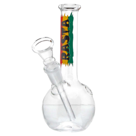 Glas Bong Rasta A 16cm