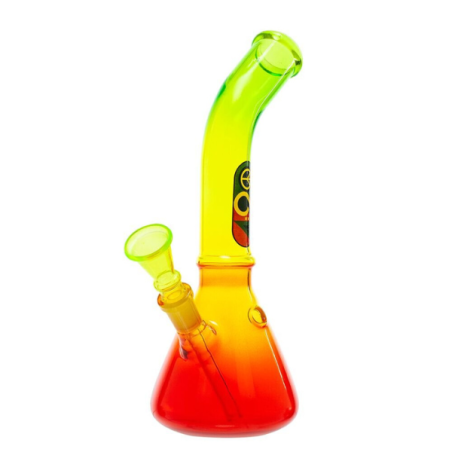 Glas Bong 420 Rasta 23cm