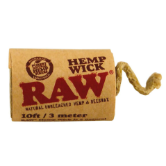 Raw Hemp Wick 3 Meter