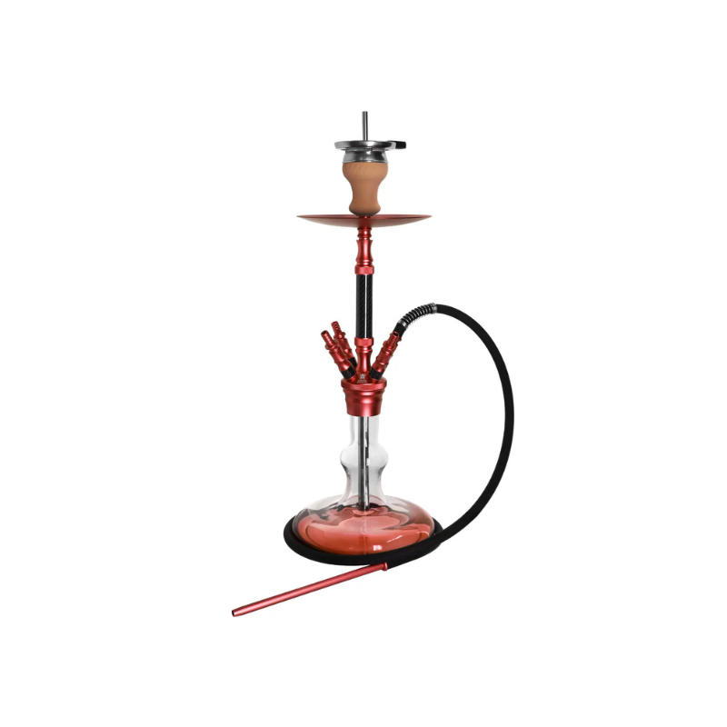Vandpibe Kaya Carbon Rød 70cm