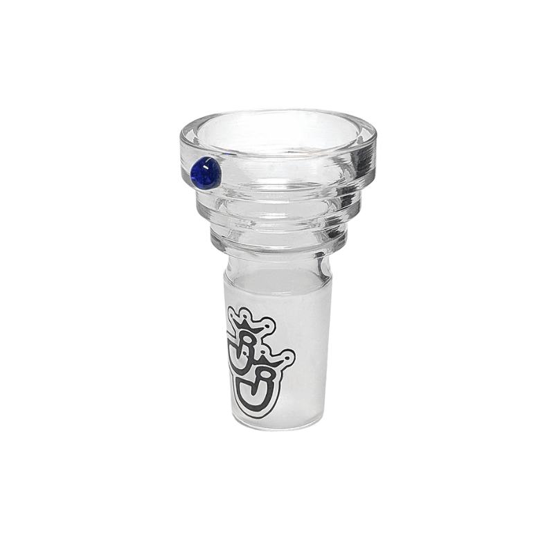 JJ Glas Hoved Blå 18.8mm