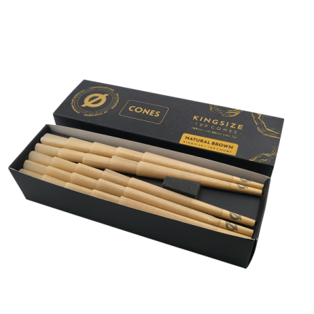 Ø Cones Kingsize Brun 100stk