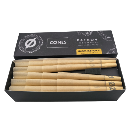 Ø Cones Fatboy Brun 80stk