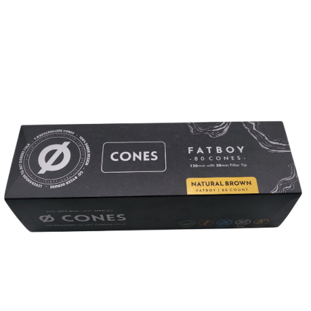 Ø Cones Fatboy Brun 80stk
