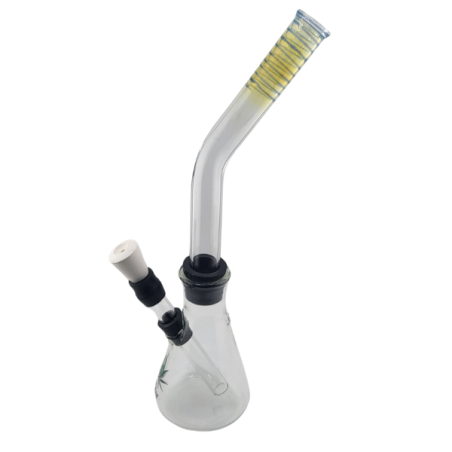 Glas Bong Erlenmeyer 34cm