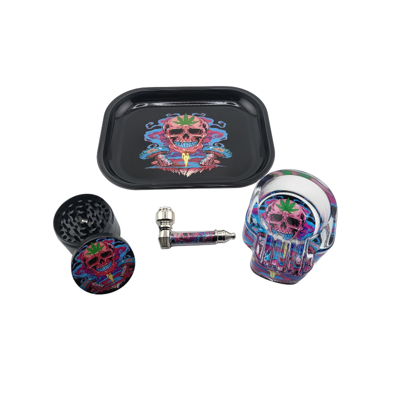 Cannabis Skull Gavesæt Cannabis Skull Gavesæt