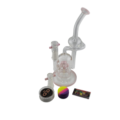 Grace Glas Bong Pink Dab Sæt