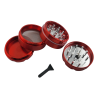 Grinder Red 50mm 4delt