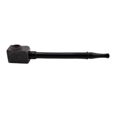 Træ Pibe Sten Hoved 16cm PT15