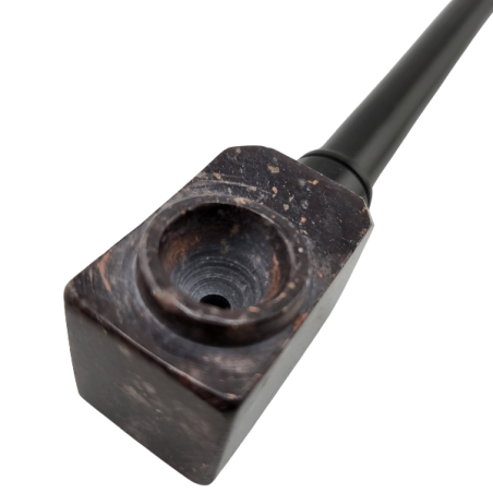 Træ Pibe Sten Hoved 16cm PT15
