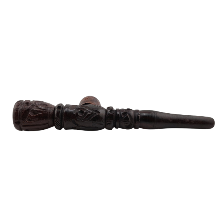 Træ Pibe/ Chillum 11cm PT5