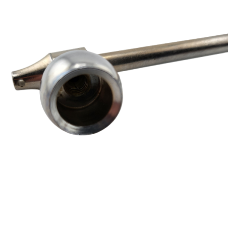 Metal Pibe Svamp Sølv 8cm PT14