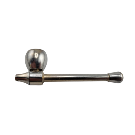 Metal Pibe Svamp Sølv 8cm PT14
