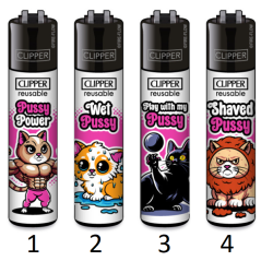 Clipper Lighter Pussy Cat