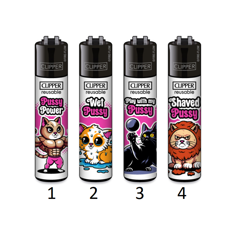 Clipper Lighter Pussy Cat