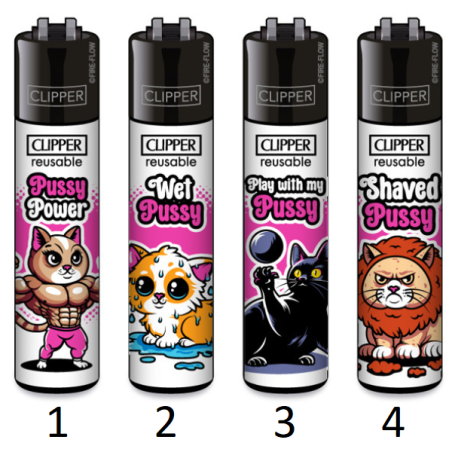 Clipper Lighter Pussy Cat