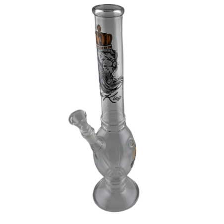 Glas Bong Smoking Lion 35cm