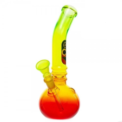 Glas Bong 420 Rasta B 23cm