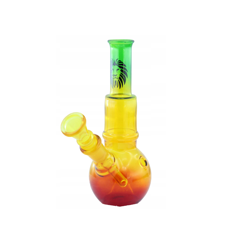 Glas Bong Rasta Lion 14cm