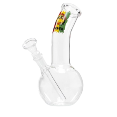 Glas Bong Rasta Smiley 19cm