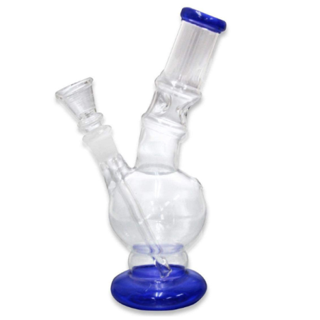 Glas Bong Blue 20cm