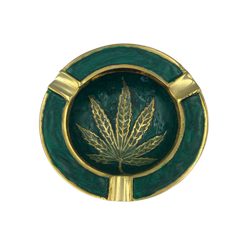 Lille Cannabis Askebæger 9.3cm Lille Cannabis Askebæger 9.3cm