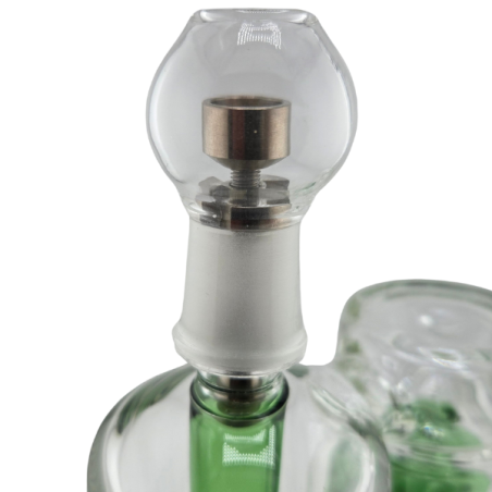 Olie Bong Black Leaf Grøn 29cm