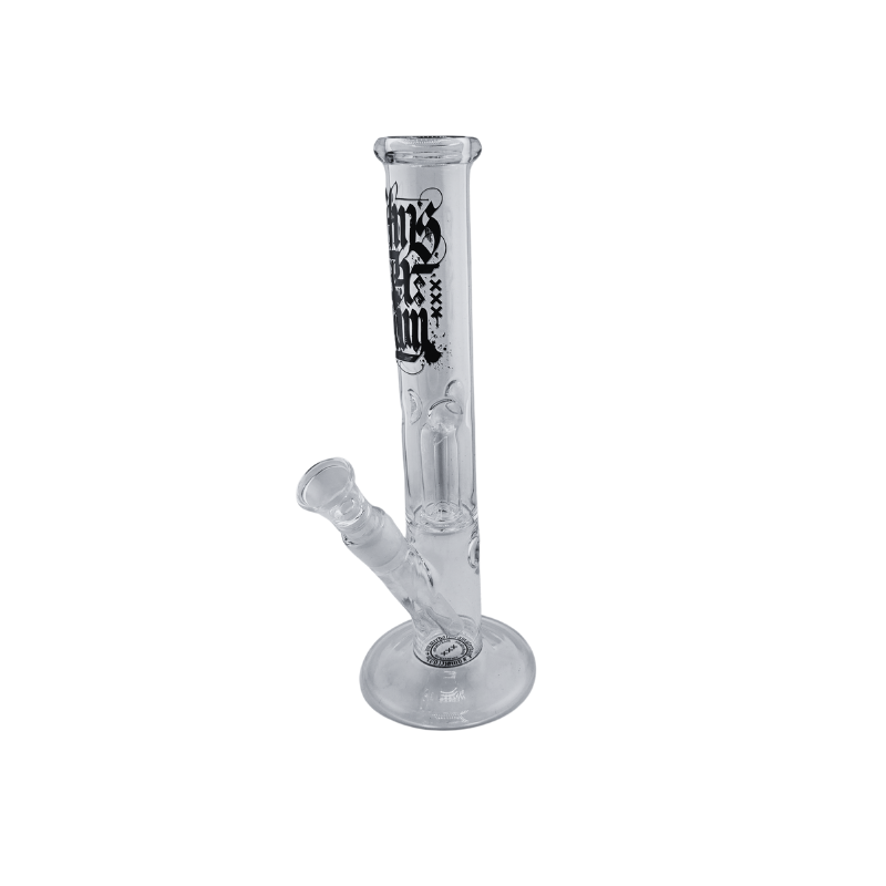 Amsterdam Glas Bong Sort 30cm