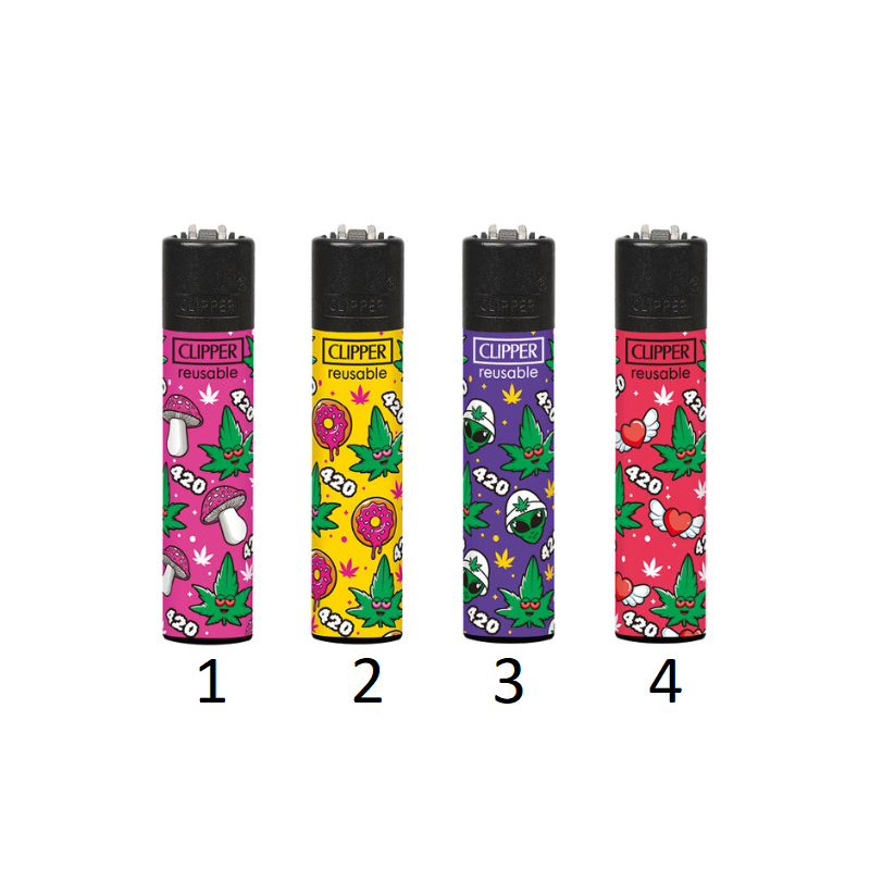 Clipper Lighter 420 Cannabis 2