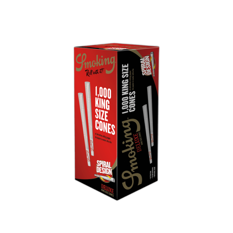 Smoking Deluxe King Size Cones – 1000 stk.