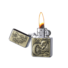 Benzinlighter Biker