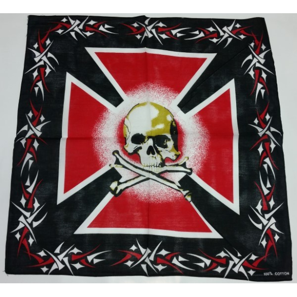 Bandana Kranie Rød Kors