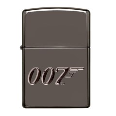 Zippo Lighter James Bond Grå