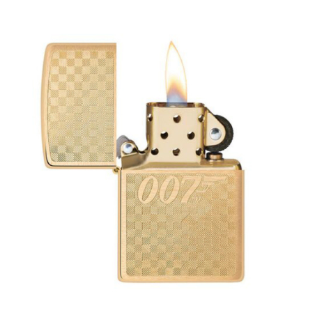 Zippo Lighter James Bond Guld
