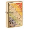 Zippo Lighter Mosaic Brass Zippo Lighter Mosaic Brass