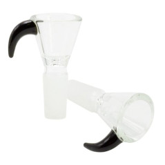 Amsterdam Glas Hoved Sort 14.5mm