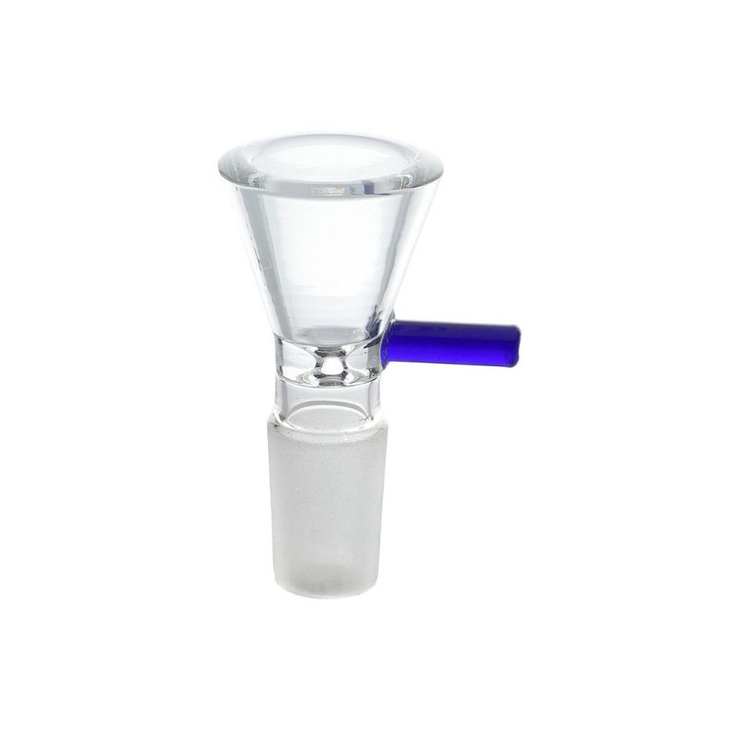 Glas Hoved Bong 14,5mm Blå BB