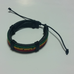 Rasta Armbånd Black Star