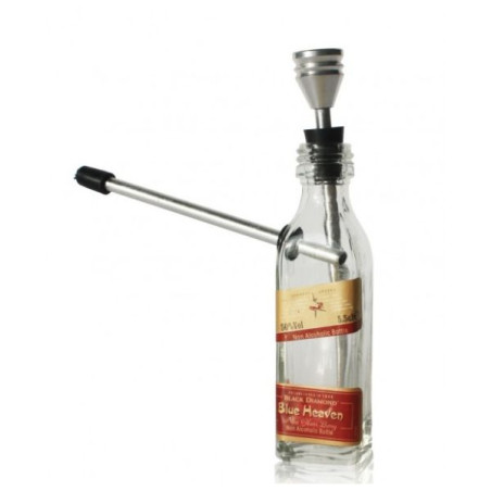 Whiskyflaske Glasbong 15cm