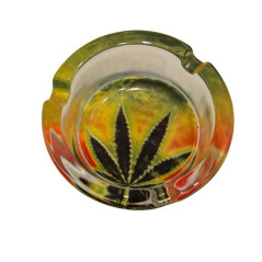 Glas Askebæger Rasta Leaf