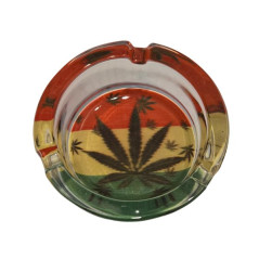 Glas Askebæger Tropical Leaf