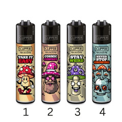 Clipper Lighter  Magic Mushrooms Series